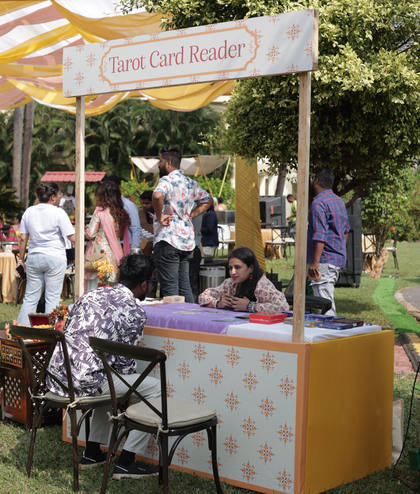 Photo-op and Signage — Haldi decor — Zuri